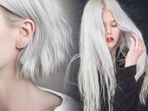 เฉดสีบลอนด์จานสีทั้งหมด: เย็นโทนอบอุ่นแอชคาราเมลบนออมเบร shatush บาลายาซ