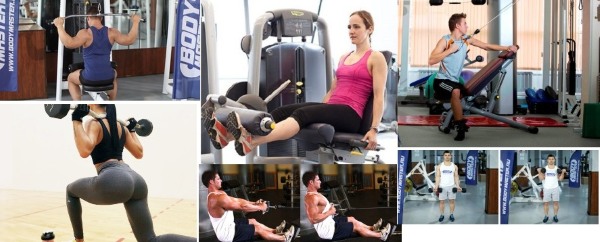 Circuit d'entraînement pour les filles au gymnase et à la maison.Brûlure de graisse et intense - pour tous les groupes musculaires