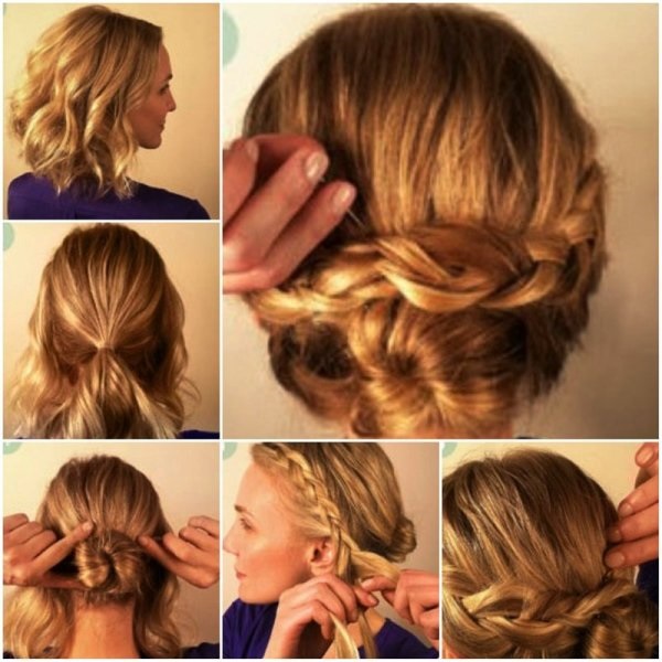 De belles coiffures pour cheveux longs et moyens avec vos propres mains. Qui convient, comment le faire. Instructions pas à pas avec photos et vidéos