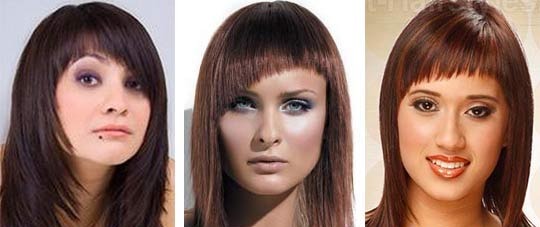 Bangs 2020 pour cheveux moyens: obliques, déchirés, beaux, courts, en cascade, asymétriques. Tendances de la mode avec photos