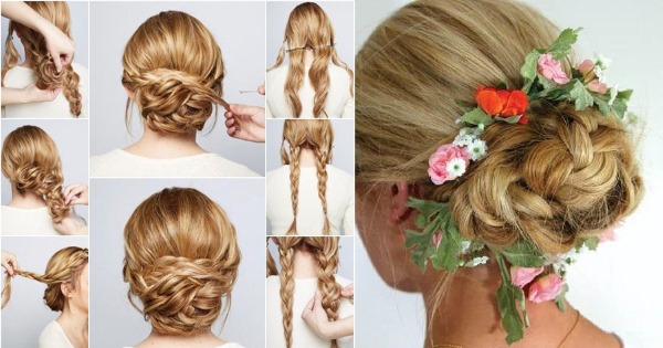 Coiffures rapides pour cheveux moyens en 5 minutes. Comment le faire étape par étape de vos propres mains