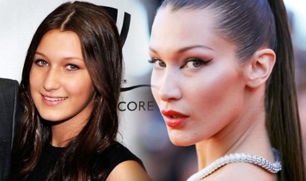 Bella Hadid avant et après la chirurgie plastique. Photo en maillot de bain, taille et poids, paramètres de forme, biographie, âge
