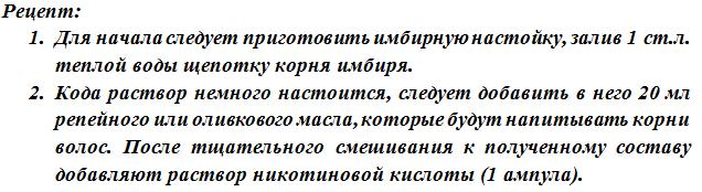 Acide nicotinique pour les cheveux. Application pour la chute et la croissance des cheveux. Méthodes et instructions