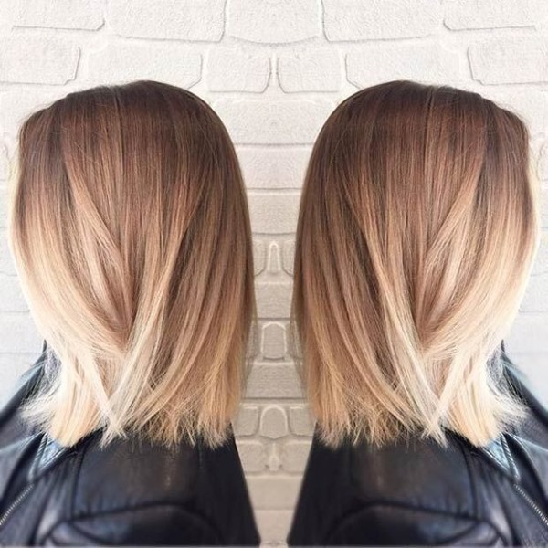 Ombre. Photo pour cheveux châtain clair, foncé, clair et cendré. Comment faire la coloration à la maison