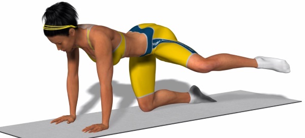 Comment gonfler les jambes et les fesses à la maison.Exercice efficace