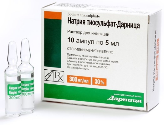 Thiosulfate de sodium. Instructions d'utilisation pour nettoyer le corps, perdre du poids, avec des allergies, du psoriasis, des taches de vieillesse sur le visage. Avantages et inconvénients en gynécologie