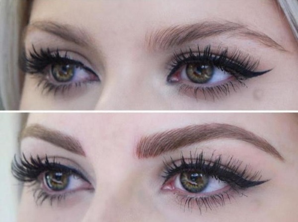 Époussetage des sourcils. Qu'est-ce que c'est, combien de temps cela dure-t-il, photos avant et après, conséquences, critiques