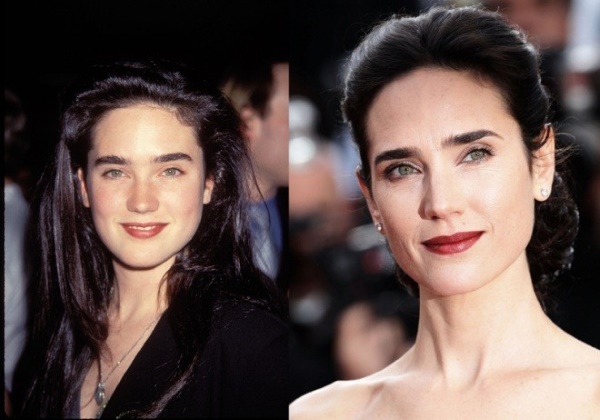 Jennifer Connelly. Photos dans jeunesse, adolescence franche, plastique, vie personnelle