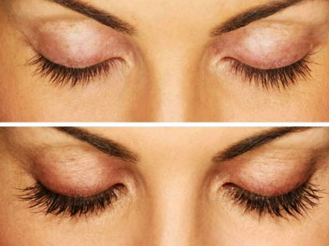 Huile de coco pour les cils. Avis, avantages de l'application, photos avant et après