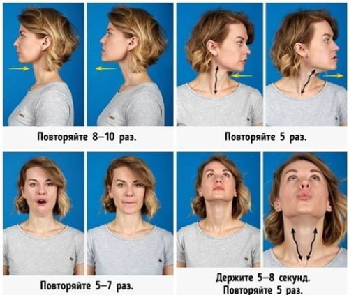 Comment supprimer un double menton. Cosmétologie sans chirurgie: injections, fils, charges, exercices, revitonics, lifting RF, lipolytiques, Darsonval, teips et plus