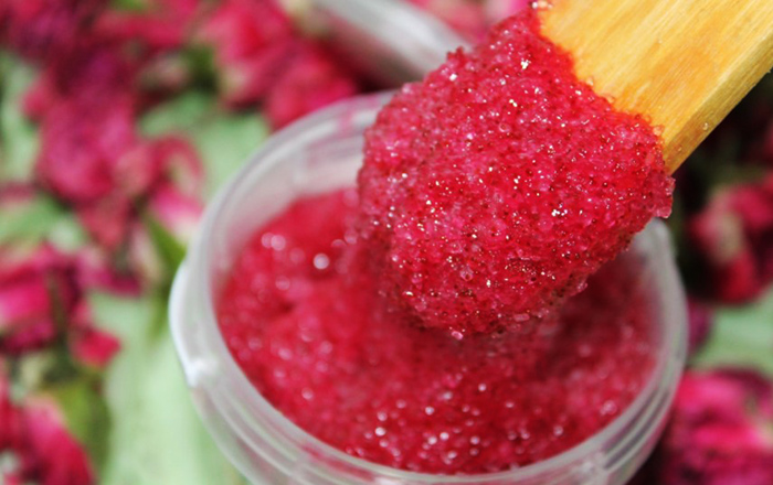 Gommages corporels anti-cellulite. Recettes maison